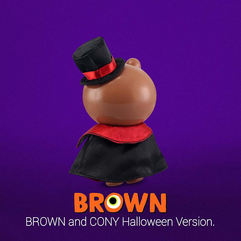 [P-Style] LINE FRIENDS - BROWN Halloween Version